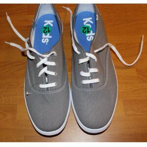 NEW Keds Champion Original Canvas Classic Shoes Women's Size 12 Graphite Gray